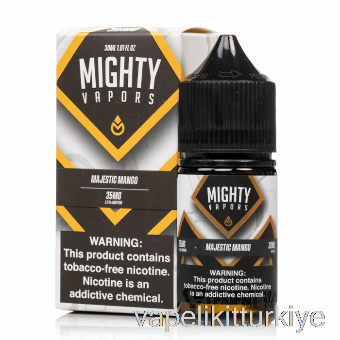 Vape Elektronik Sigara Majestic Mango - Güçlü Buhar Tuzları - 30ml 35mg